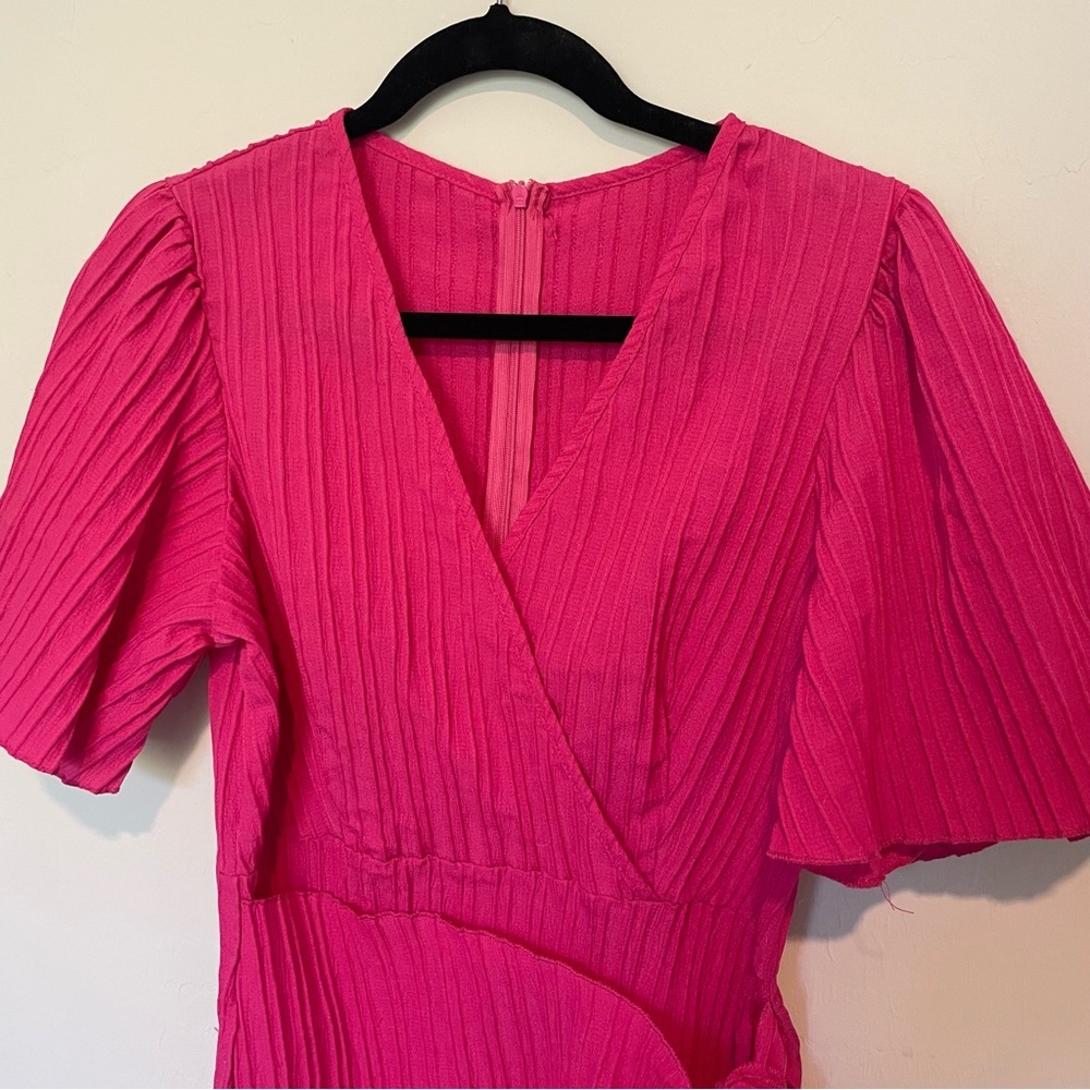 Faux Wrap Dress - Picture 3 of 5